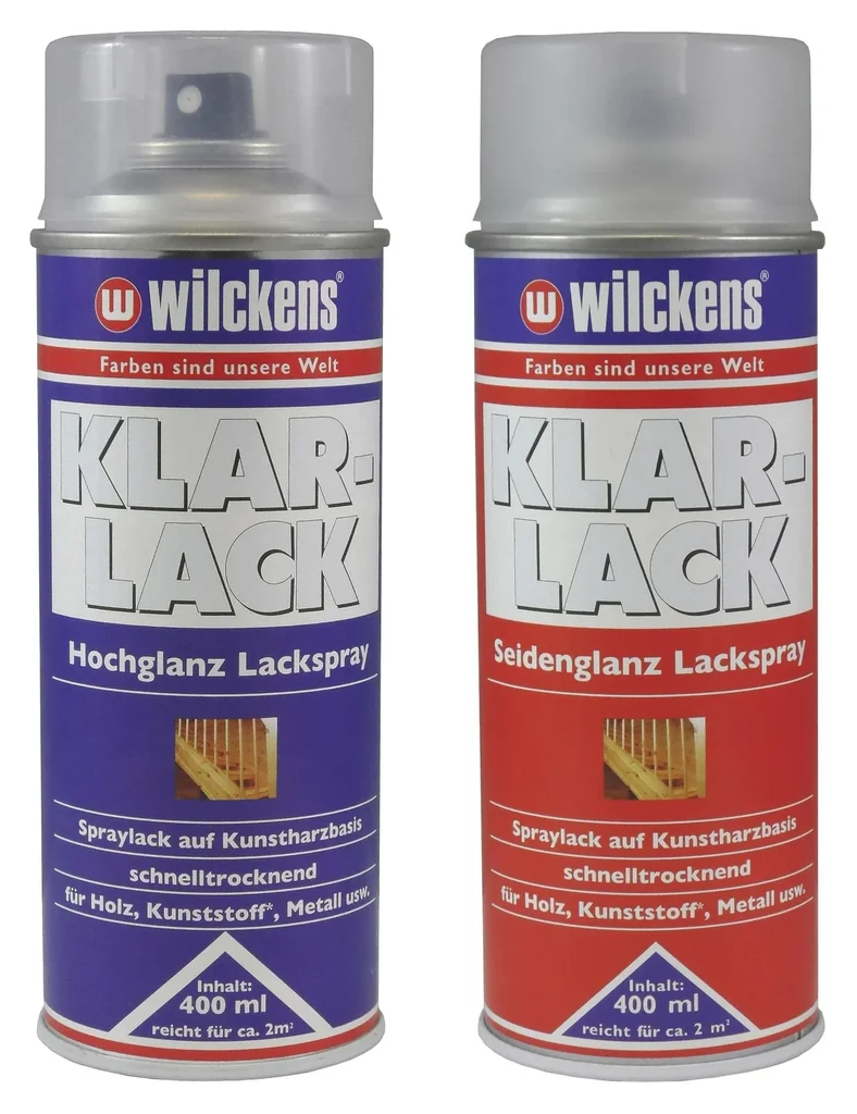 Klarlack Hochglanz Lackspray Farblos 400 ml