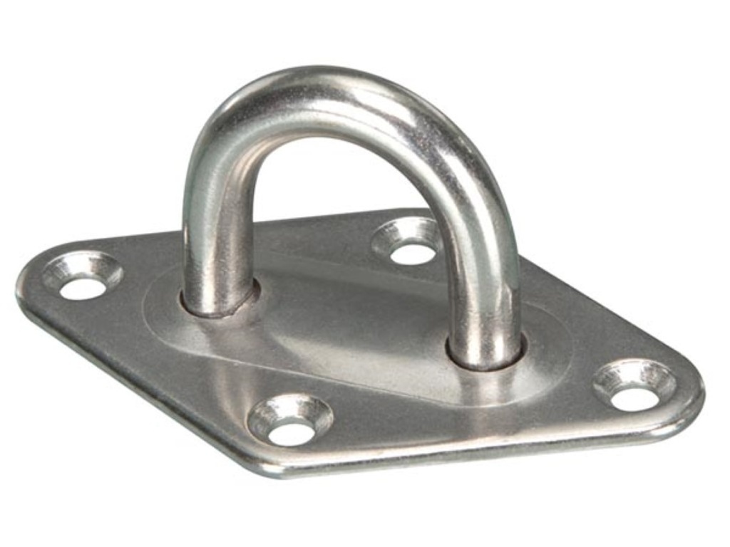 deckauge - edelstahl - 50 x 80 mm