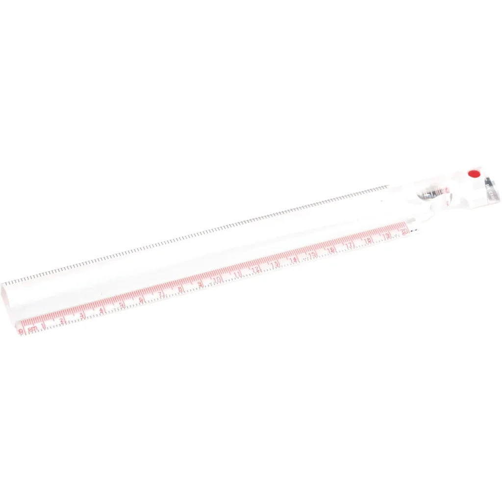 Lesehilfe - Lineal mit Vergrößerungsglas