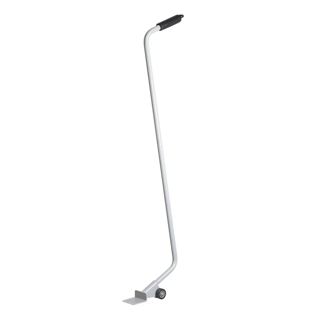 Transporthilfe MM 4122, 102 x 23 x 6,5 cm, softe Rollen Ø 40 mm, stehend, Umzugshelfer, Stahl, Tragkraft 150 kg