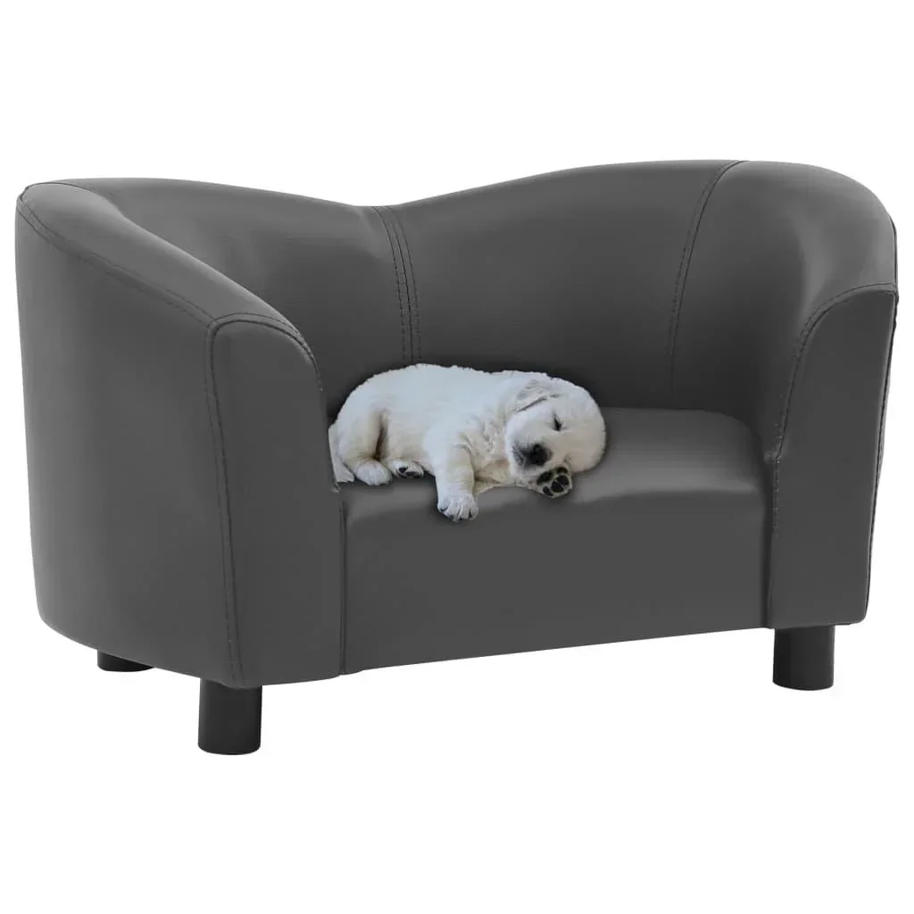 Hundebank 67x41x39 cm Kunstleder g