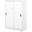 Büroschrank mobil, weiß