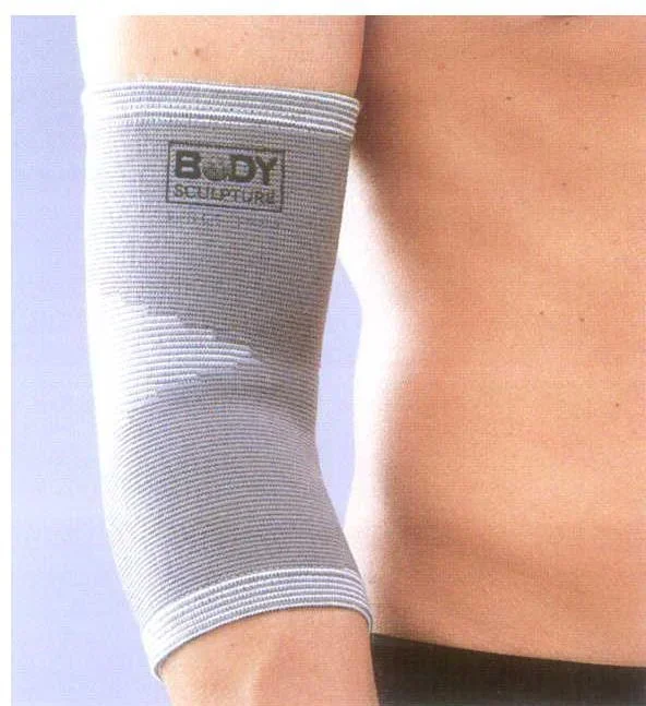 Ellenbogenbandage, elastisch grau Gr. L