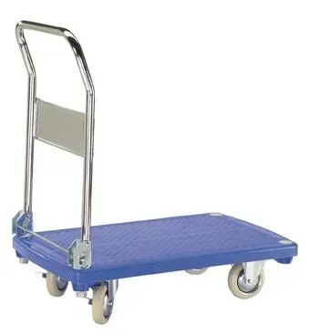 Schiebewagen mit Kunststoffplattform