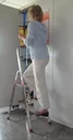 Stufen Stehleiter Alu, 3 Stufen Leiter