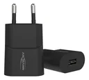 Heimladegerät HC105 – 5W USB-Stromadapter, 1x USB-Port, 5V DC, Schwarz