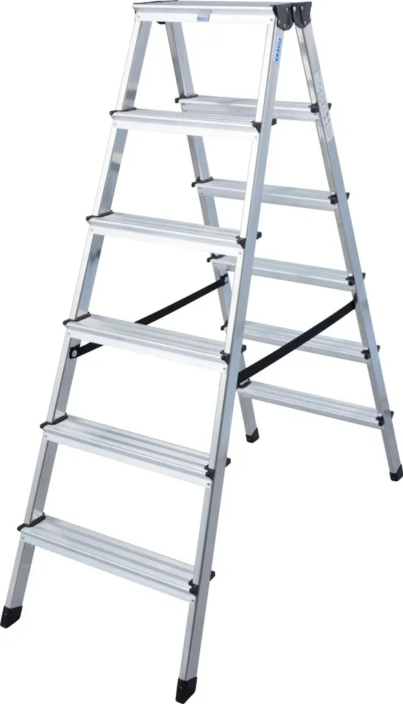 „DOPPLO“ STUFEN-DOPPELLEITER 2x6 STUFEN