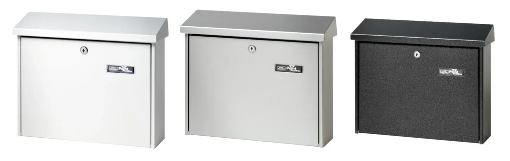 Briefkasten Stahl-lackiert Journal 5867 W weiß