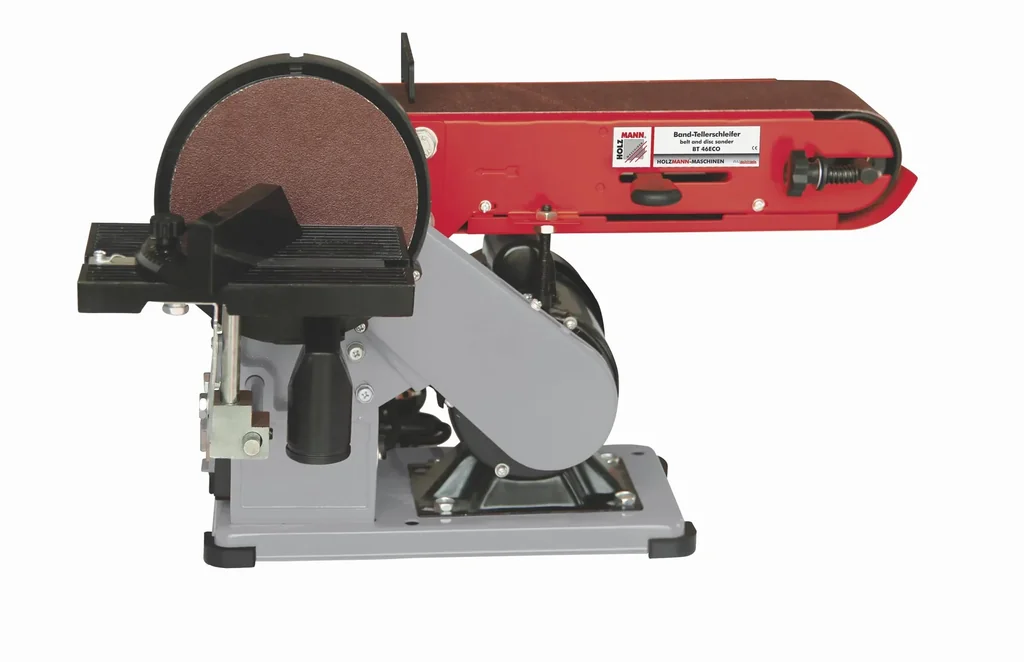 Band- und Tellerschleifer BT 46ECO, mit schwenkbarem Tisch