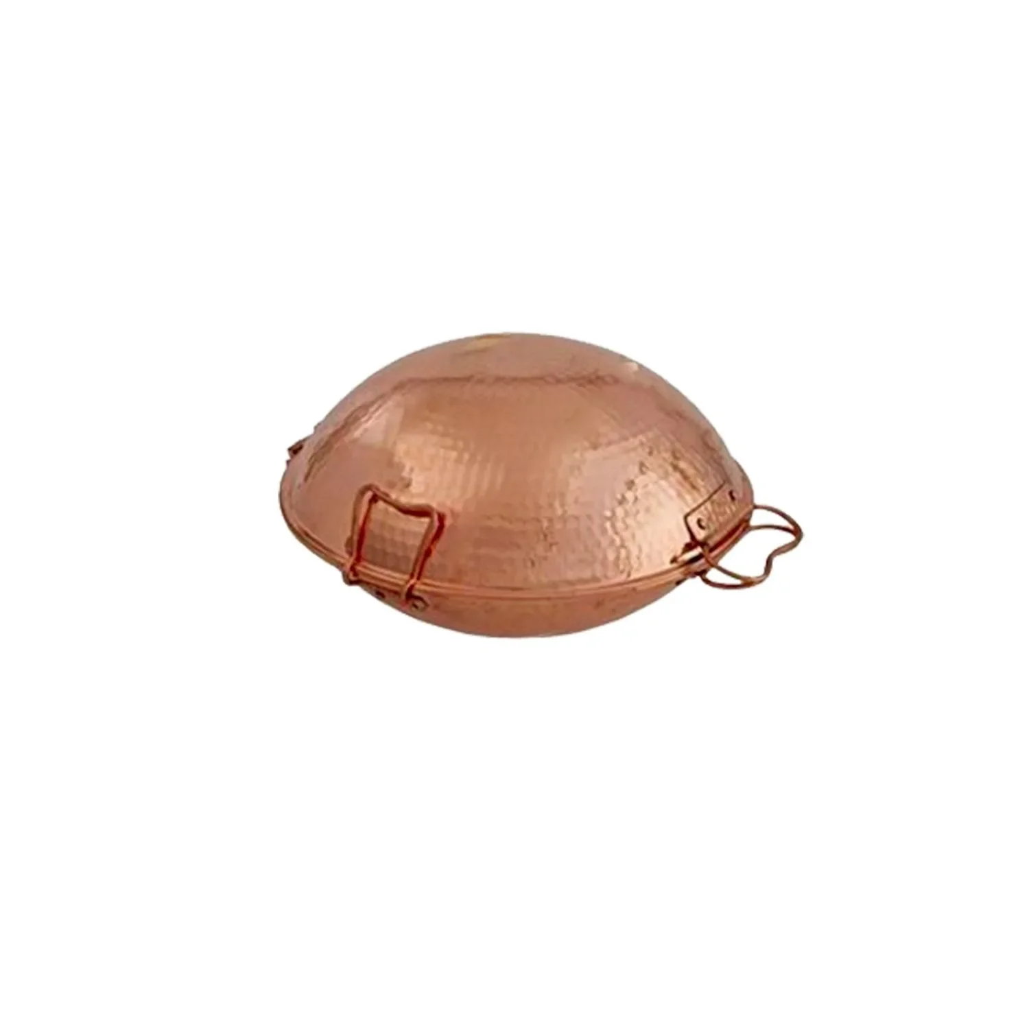 Cataplana - Kupfer, für die Zubereitung von Fisch, Fleisch und Meeresfrüchten, 33cm