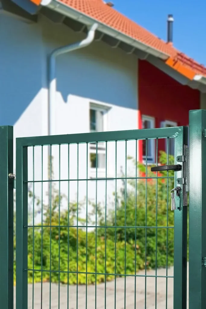 Gartentor für Doppelstabmatte