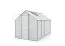 Gewächshaus Apollo 6200 HKP 6 mm, Farbe alu