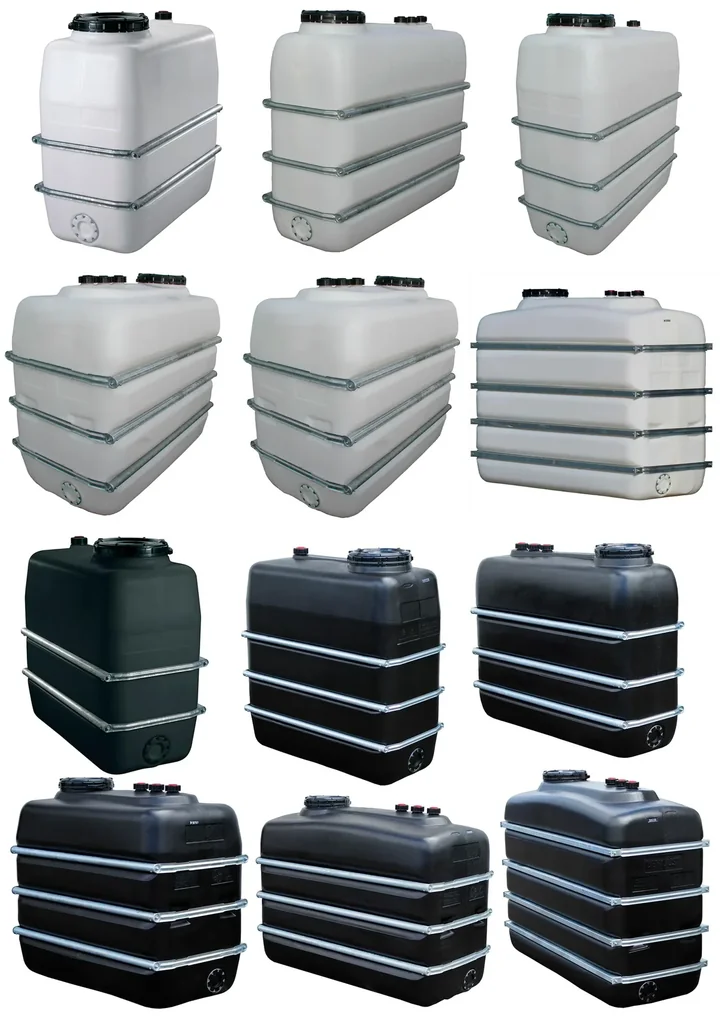 Raumspartank 1100 L, weiß