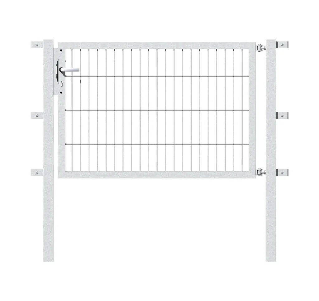 Einzeltor Flexo , feuerverzinkt, Breite 125 cm, Höhe 80 cm