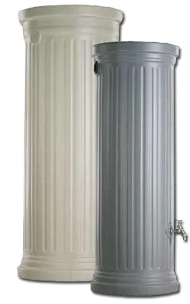 Säulentank / Regentonne "CLASSIC line", Sandbeige, 1000 Liter