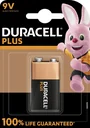 Plus Alkaline Batterie 9V Block-1 Stück