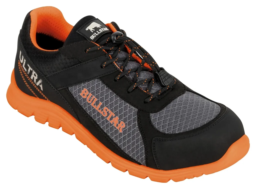 Sicherheitsschuh S1p, schwarz-orange, Gr. 46