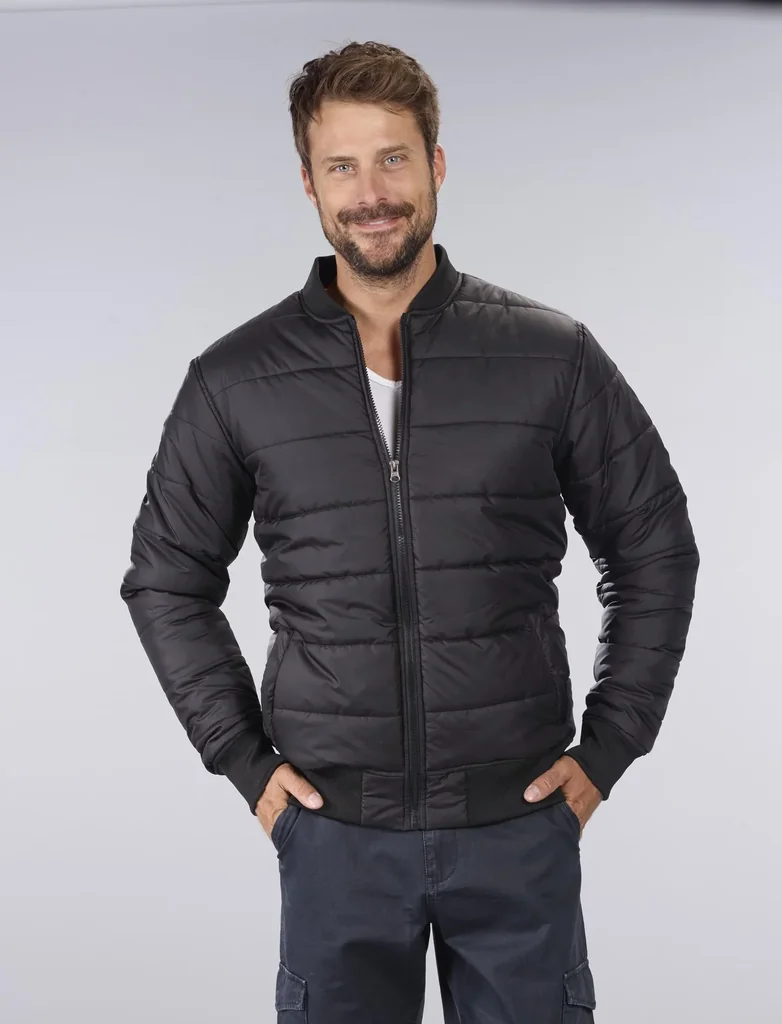 Bomberjacke AF1, Farbe schwarz, Gr.2XL