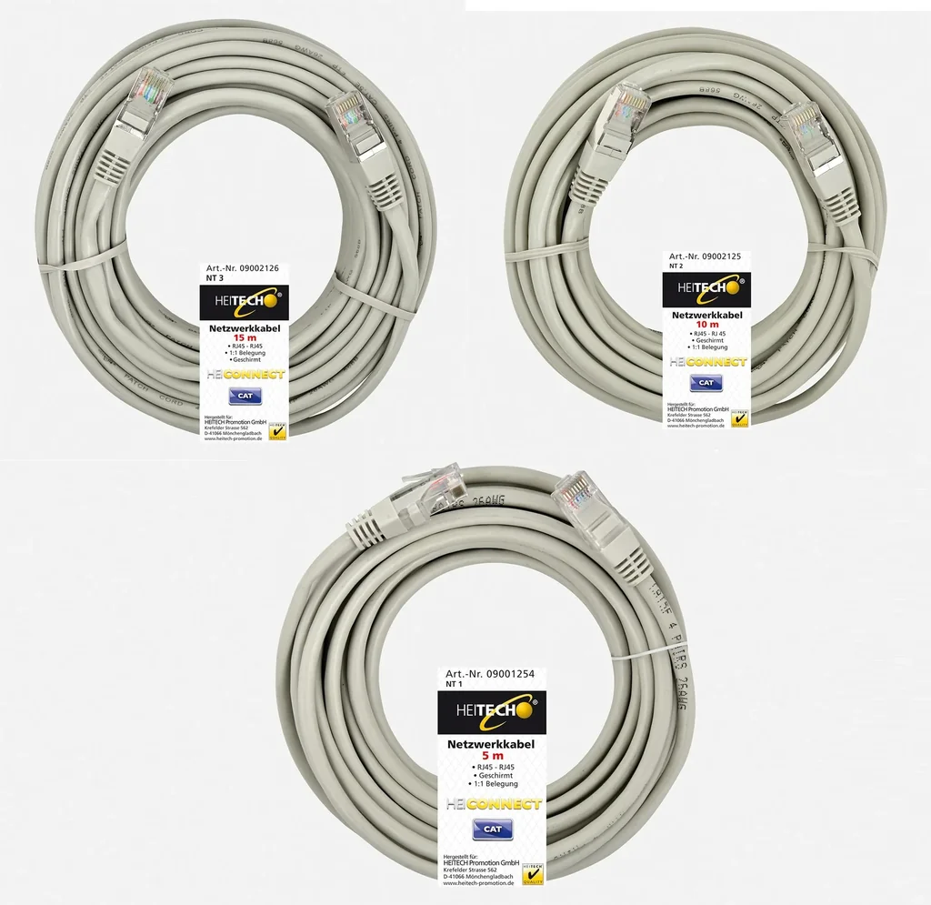 Netzwerkkabel 10m RJ45-RJ45