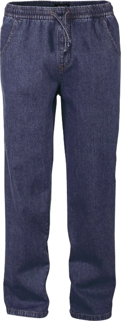 Schlupfjeans mit Dehnbund, Farbe indigo, Gr. 52