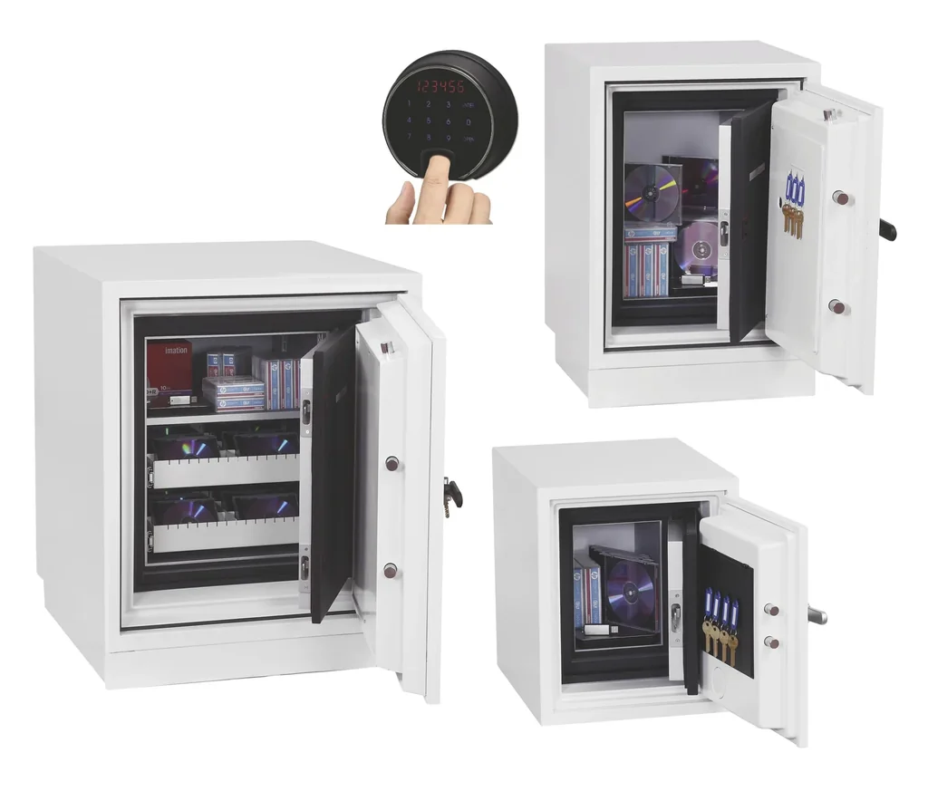 Datenschutztresor Datacare Außenmaße 770 x 690 x 720 mm, mit Fingerabdruckschloss