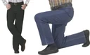 5 Pocket Stretch Jeans, Farbe schwarz, Gr. 58