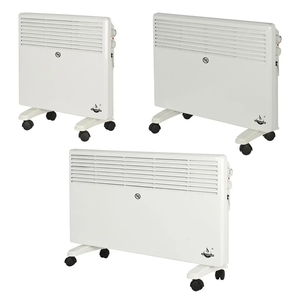 Mobiler Heizkonvektor, weiß, 2000 W