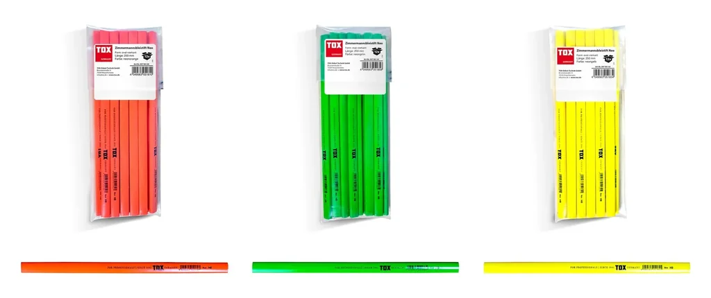 Zimmermanns-Bleistift Neo neonorange, 12 Stück