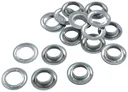 Ösen mit Scheiben, 14 mm, verzinkt, 10 Stück, zu 480095 Ösenzange XXL