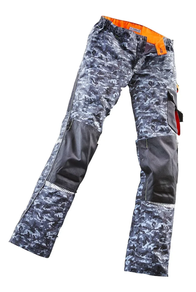 Bundhose mit Pixelprint, Gr.48