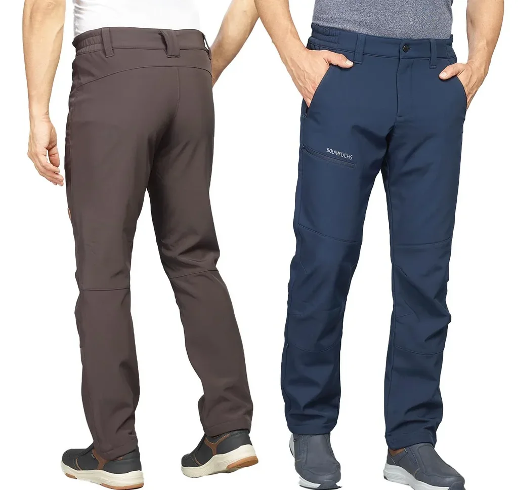 Outdoorhose mit Futter, Farbe braun, Gr.54