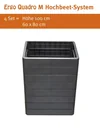 Hochbeet-System Stone "Ergo Quadro", Größe M