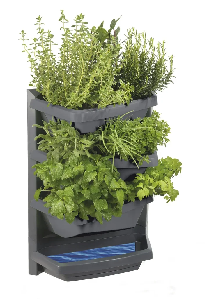 Pflanzsystem Grundelement "Vertical Garden", Farbe titan