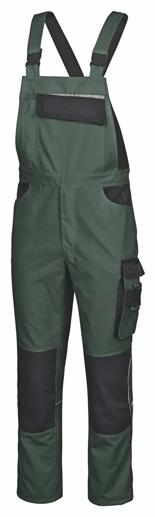 Latzhose EXTREME, grün-schwarz, Gr. XL