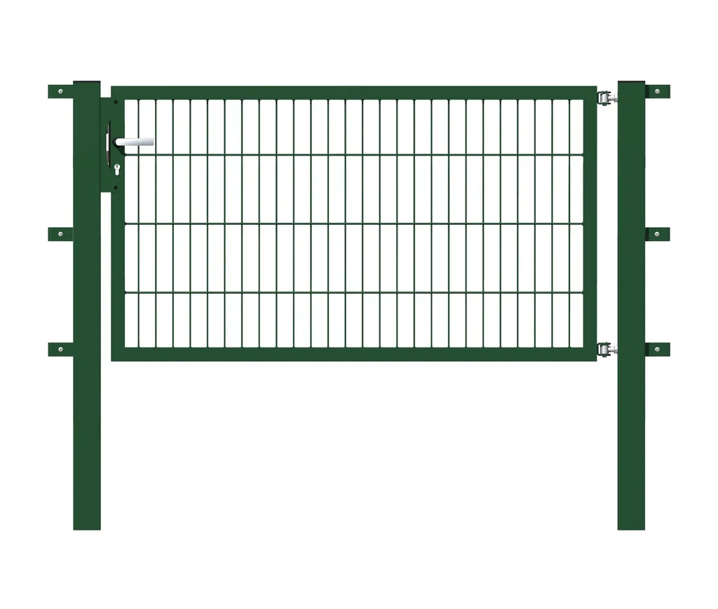 Einzeltor Flexo mit Zubehör, grün/ Breite 150 cm, Höhe 100 cm