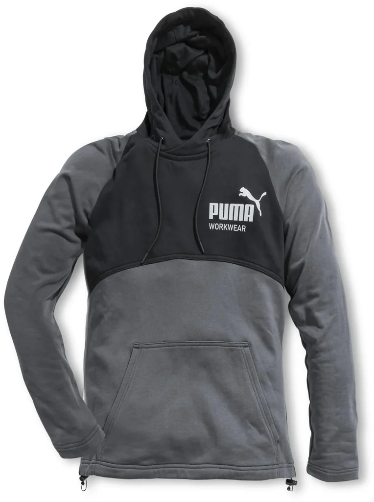 Hoodie CHAMP, stahlgrau/carbon, S
