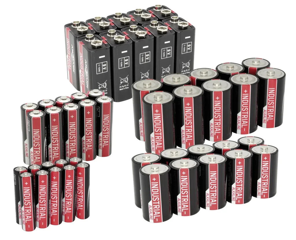 Industrial Alkaline Micro (AAA) Batterie - 10 Stück