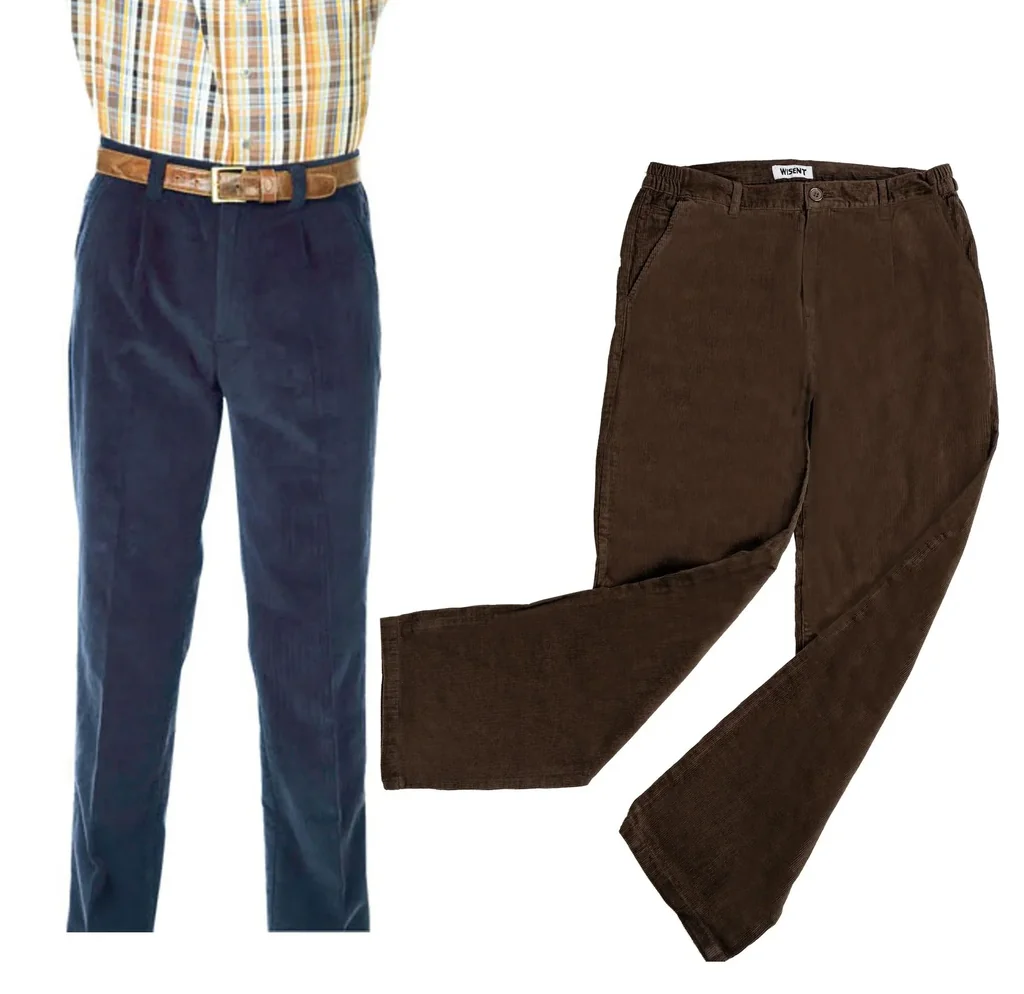 Cordhose, Farbe braun, Gr. 48