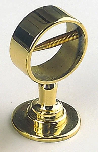 Seilträger, verchromt, mit Stockschraube