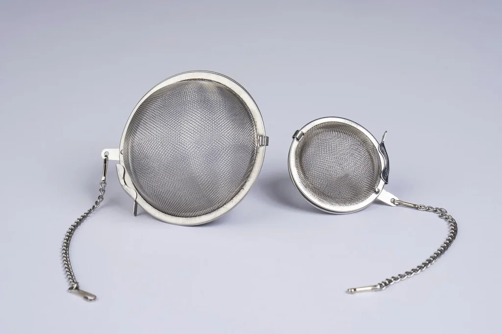 Tee- und Gewürz-Kugel, Sieb, Edelstahl, 45 mm