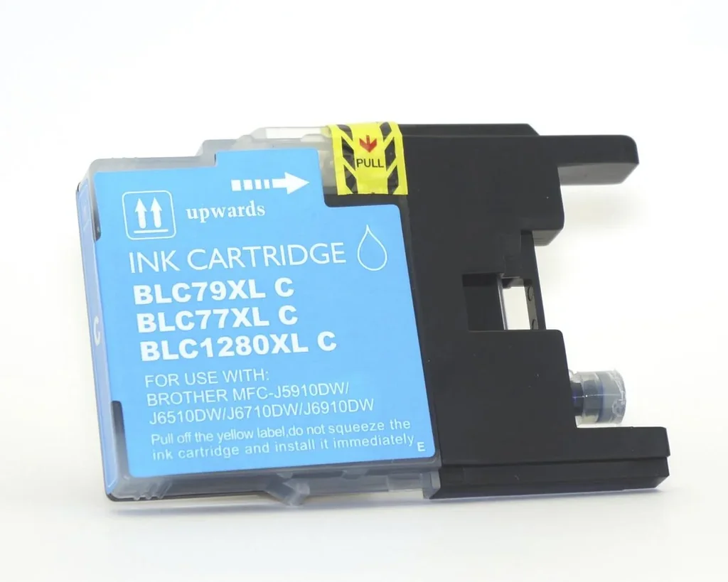 Druckerpatrone für Brother LC1240C01 cyan