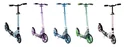 Aluminium Scooter mit Klappmechanismus, Ständer, 205 mm, ABEC 7, höhenverstellbar, pastell-pink