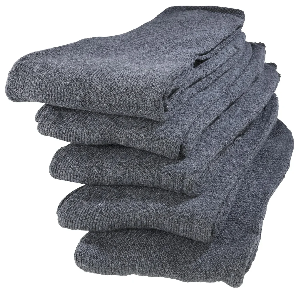 Freizeitsocken für Herren, anthrazit, Größe 47 - 50