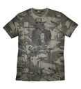 T-Shirt Rundhals, Farbe camouflage, Gr.M