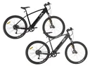Unisex Mountain E-Bike, 27,5 Zoll, Rahmenhöhe 47 cm, 9-Gang Kettenschaltung, schwarz matt, Garmisch