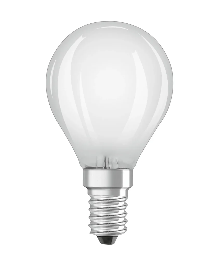 LED SUPERSTAR RETROFIT Tropfenlampe mit 5 Watt, E14, kaltweiß, matt, dimmbar