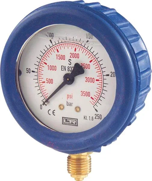 Manometer für Schlepperhydraulik - Anschluss unten