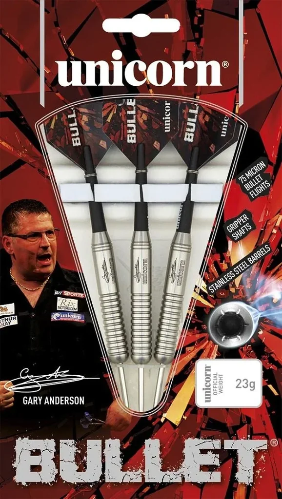 Bullet Gary Anderson Steel Darts