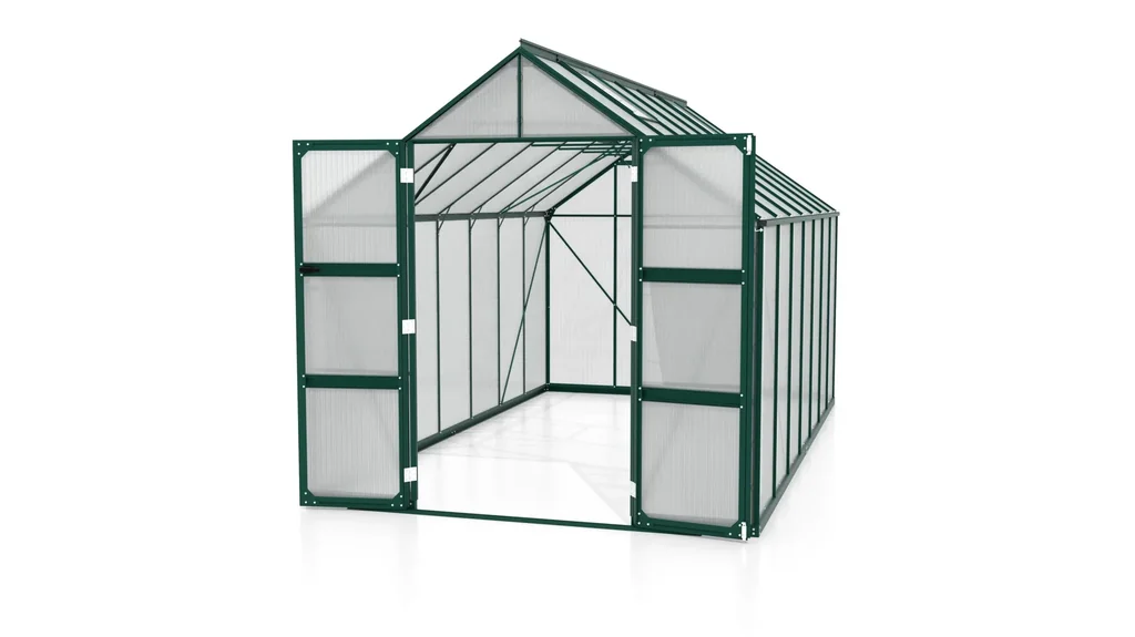 Gewächshaus Domus 11500 HKP 4 mm, Farbe smaragd