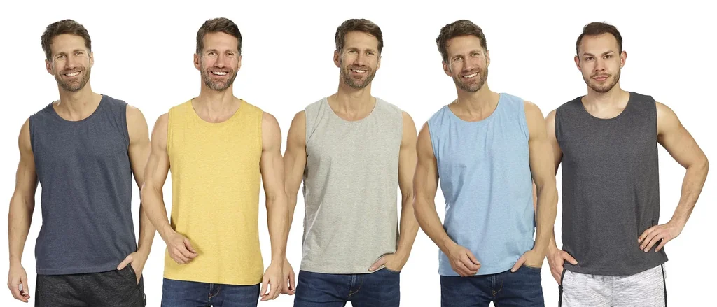 Tank Top, Farbe anthrazit/melange, Gr.2XL